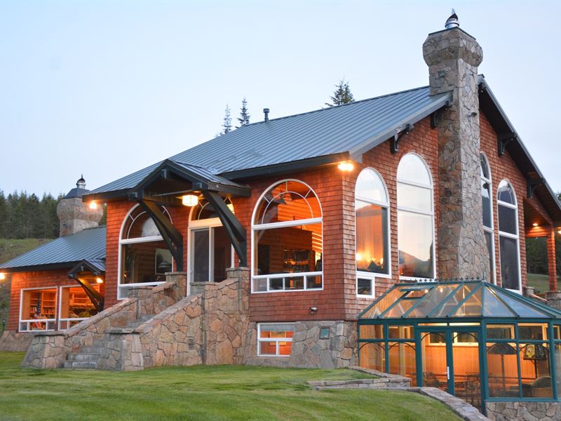 Northwest Luxury Cabin Bull Lake Land for Sale in Troy, Lincoln