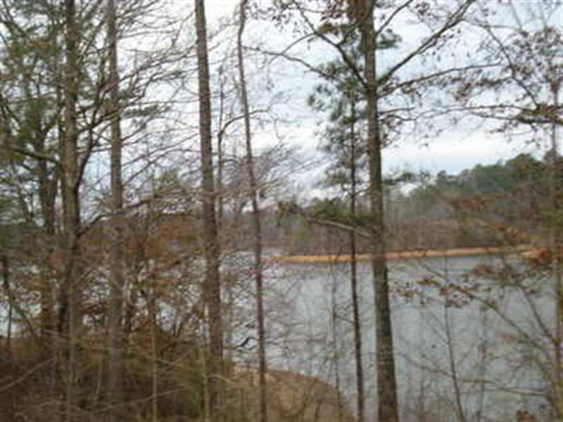 Lakefront Lot on Lake Wedowee : Wedowee : Randolph County : Alabama