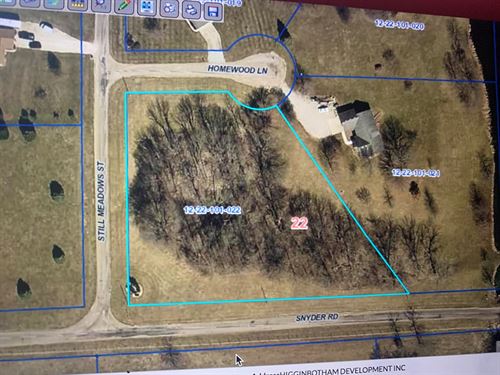 Lot 22 Still Meadows Subdivision : Petersburg : Menard County : Illinois