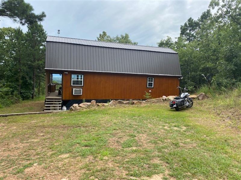 Sardis Lake Recreational Cabin Land for Sale in Tuskahoma, Latimer