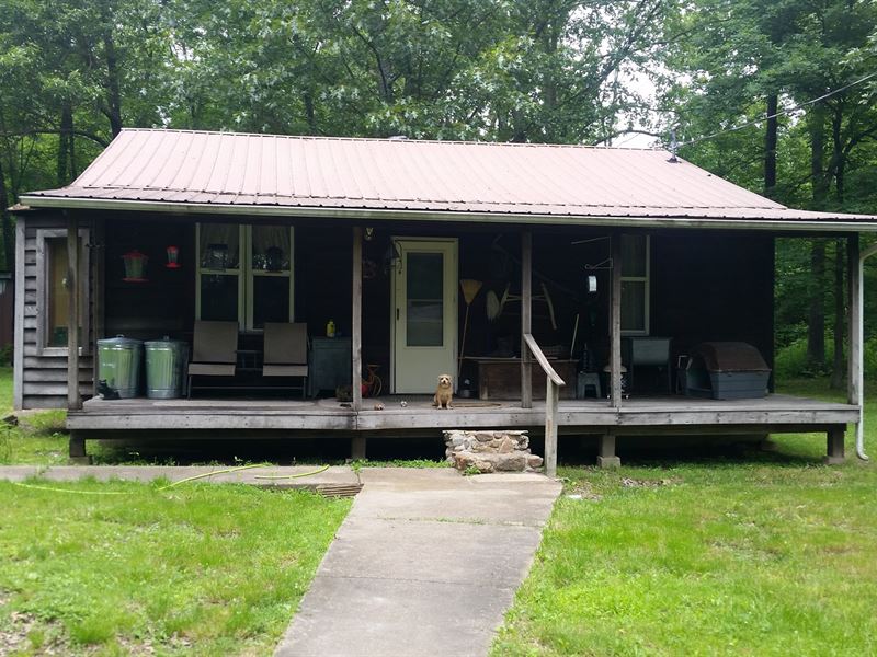 2 Bed 1 Bath Rustic Cabin Home 5 : Ironton : Iron County : Missouri