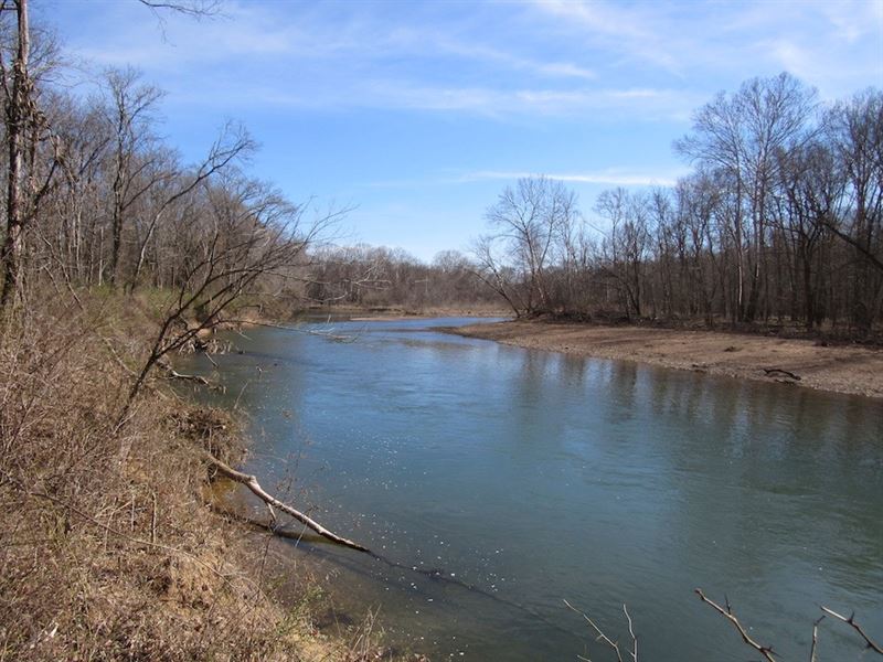 Buffalo River Front Property Land for Sale in Linden, Perry County