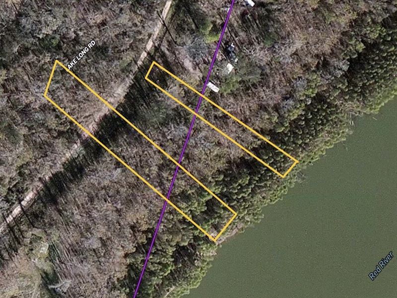 2 Red River Lots for Sale : Marksville : Avoyelles Parish : Louisiana