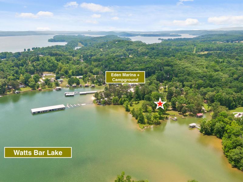 Watts Bar Lake, Level Lot Land for Sale in Spring City, Rhea County