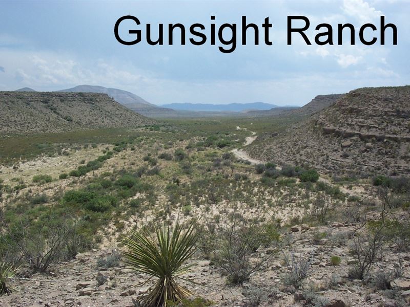 Huge Acreage and 50 Square Miles : Sierra Blanca : Hudspeth County : Texas