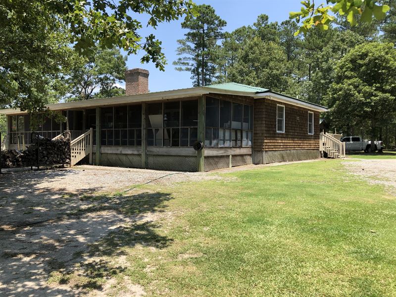Hyde County Waterfront Property : Belhaven : Hyde County : North Carolina