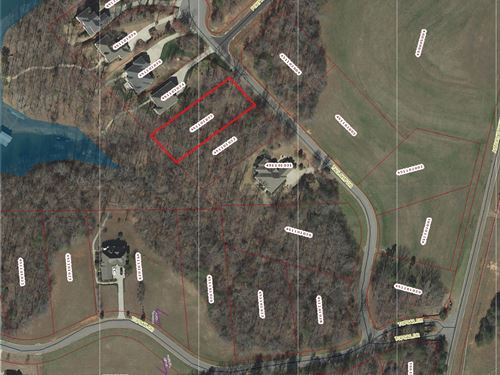Lakefront Lot : Anderson : South Carolina