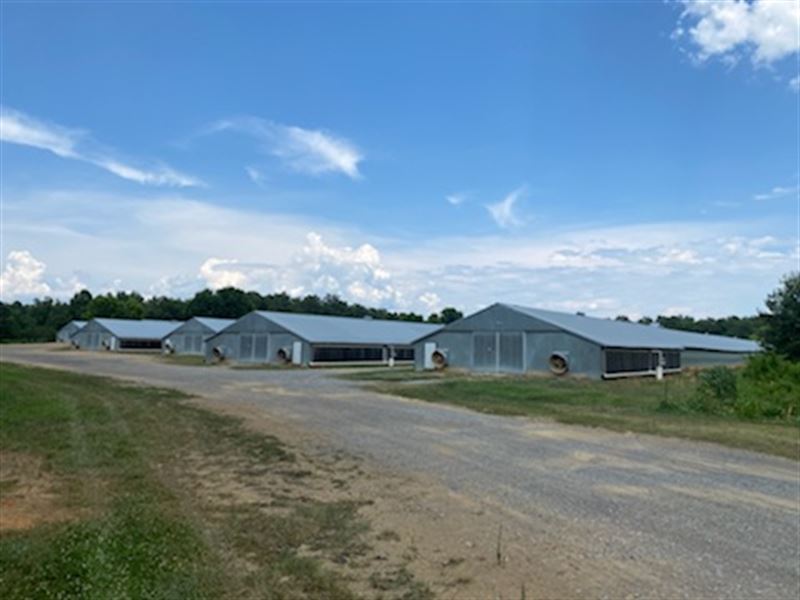 10 House Broiler Poultry Farm : Ranger : Gordon County : Georgia