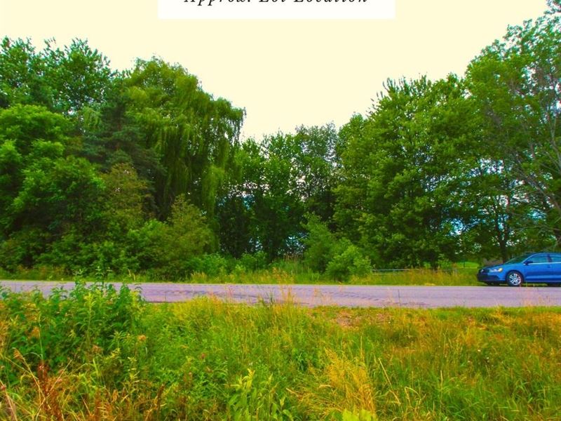 1.17 Acres Only $1Dn, $299/Mo : Lyndonville : Orleans County : New York