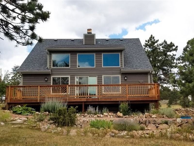 Bright Open Mountain Home : Livermore : Larimer County : Colorado