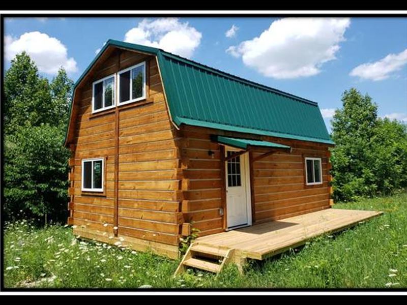 Wild Woods Cabin : Chandlersville : Muskingum County : Ohio