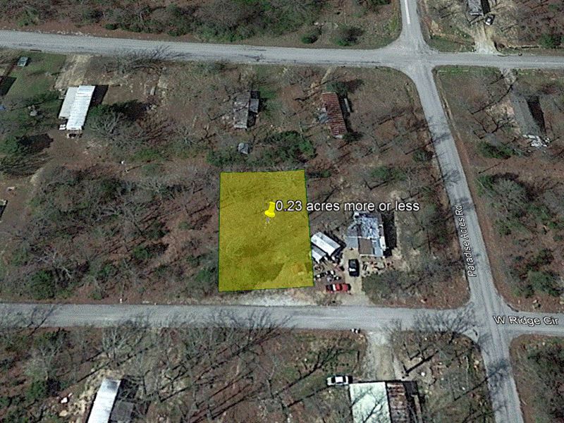 .23 Acres Lot in Izard County, AR : Horseshoe Bend : Izard County : Arkansas