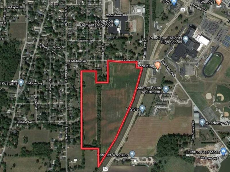 40 Acres Pendleton, In, Madison : Pendleton : Madison County : Indiana
