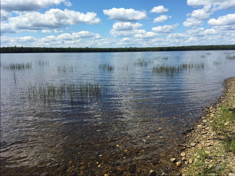 Owner Financed Maine Lake Land Land for Sale in Glenwood, Aroostook