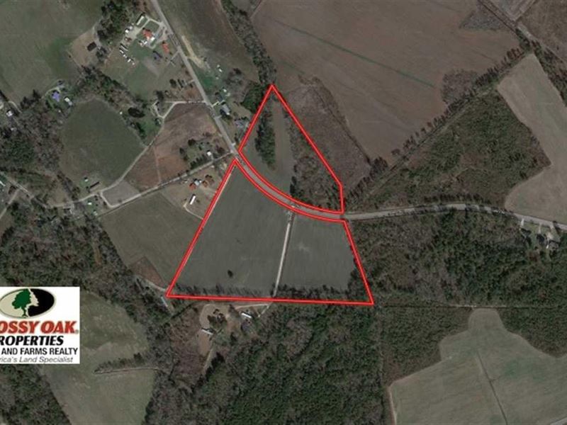28.8 Acres of Residential and Farm : Maxton : Robeson County : North Carolina