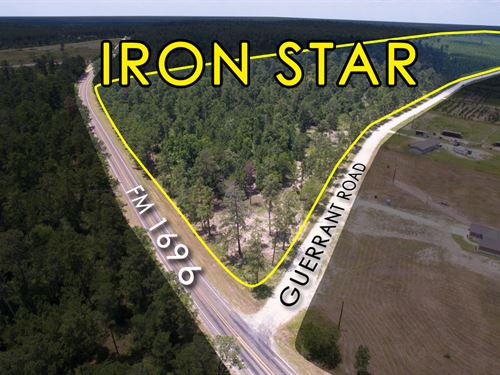 11 Acres Lot 21 Iron Star : Huntsville : Walker County : Texas