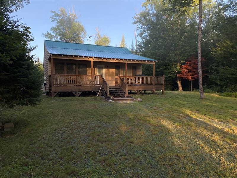 Riverfront Cabin in Woodville, ME Land for Sale in Woodville