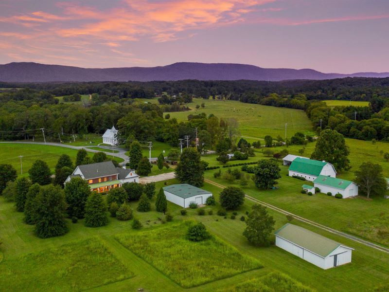 North Georgia Farm, Custom Home : Chickamauga : Walker County : Georgia