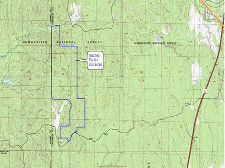 650 Acres : Natchez : Franklin County : Mississippi