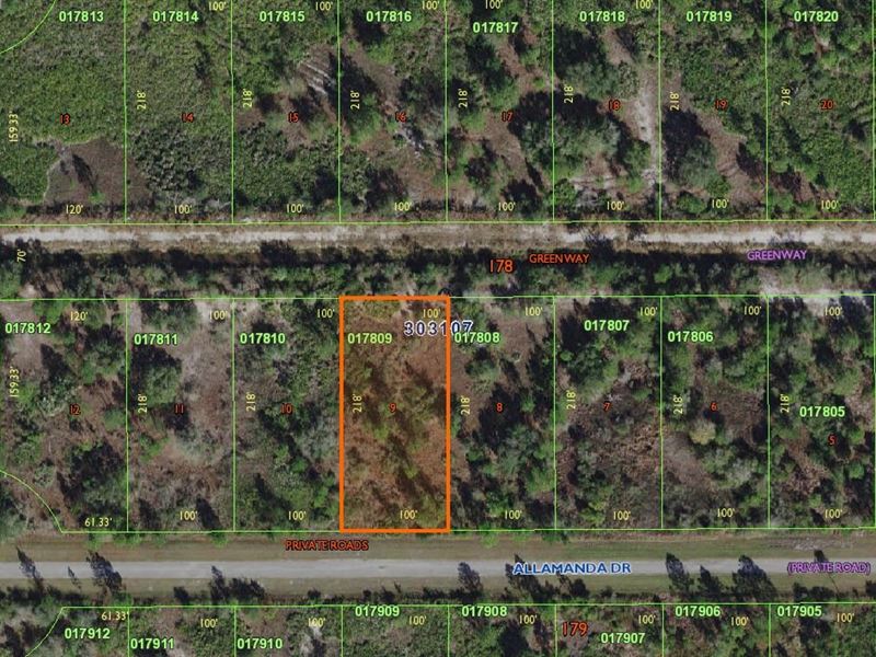 .50 Vacant Land, Golf Course : Indian Lake Estates : Polk County : Florida