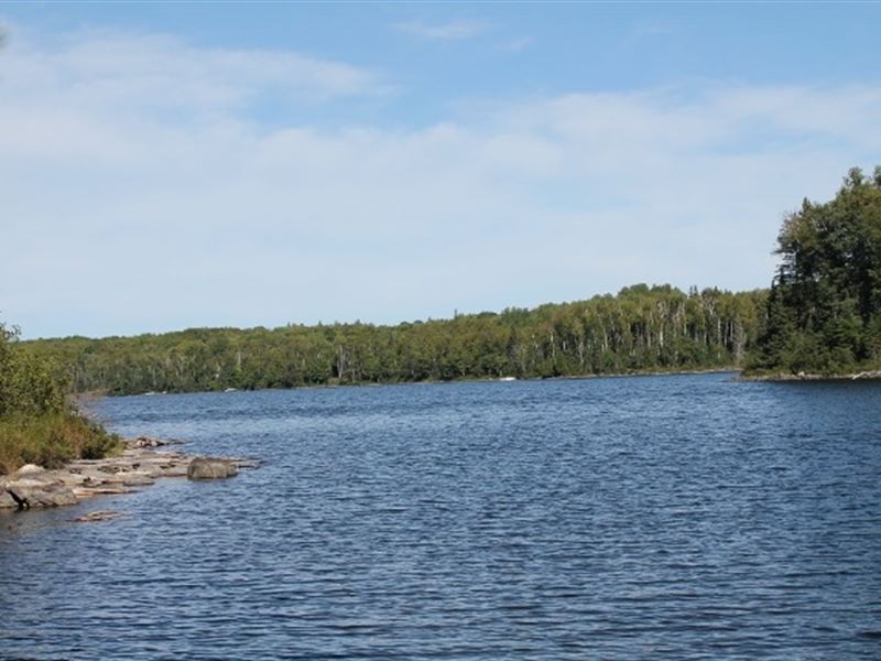 Lot 44B Beautiful Fence Lake Land for Sale in Michigamme, Baraga