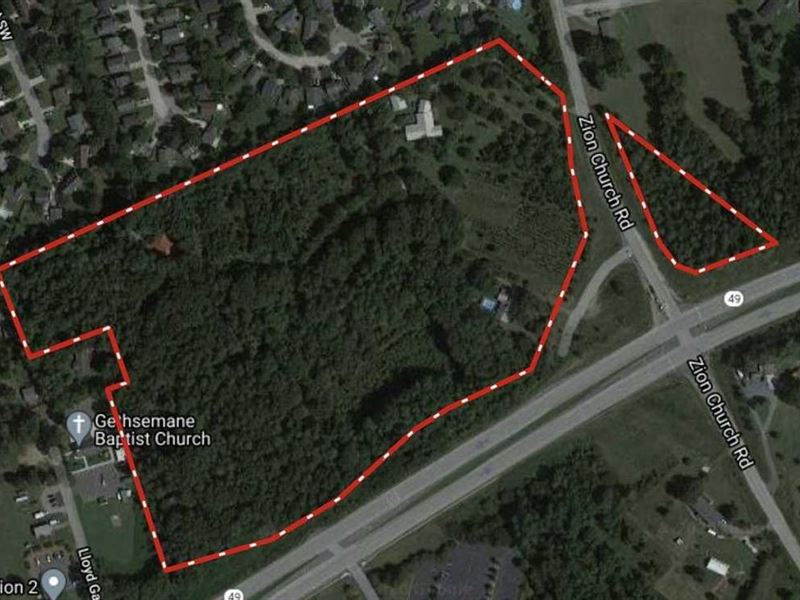 26.36 Acres in Concord, Cabarrus : Concord : Cabarrus County : North Carolina