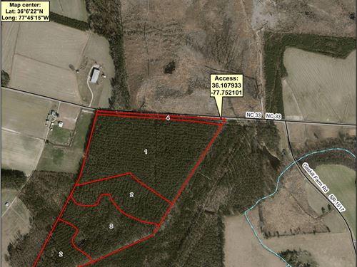 Ellis Fisher Tract : North Whitakers : Nash County : North Carolina