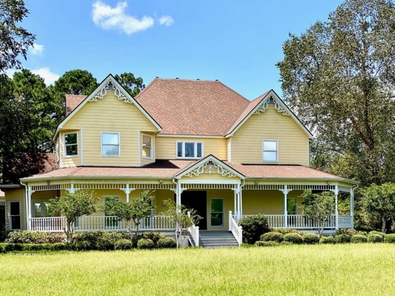 Large Rural 6 Bed/4.5 Bath Victori : McComb : Pike County : Mississippi