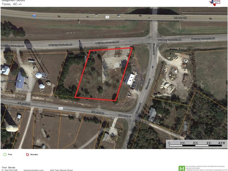 1.99 Acre Commercial Property : Belton : Bell County : Texas
