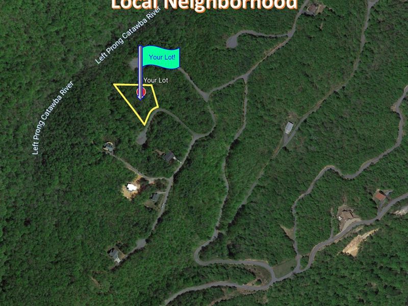 Great Country Living Near Ashville : Black Mountain : McDowell County : North Carolina