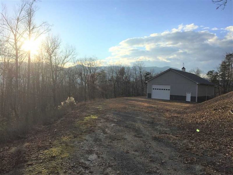 3 Acres with Huge Out Building : Burnsville : Yancey County : North Carolina