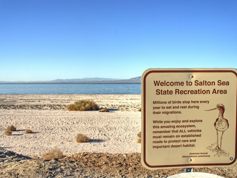 California Land, Salton Sea : Vista Del Mar : Imperial County : California