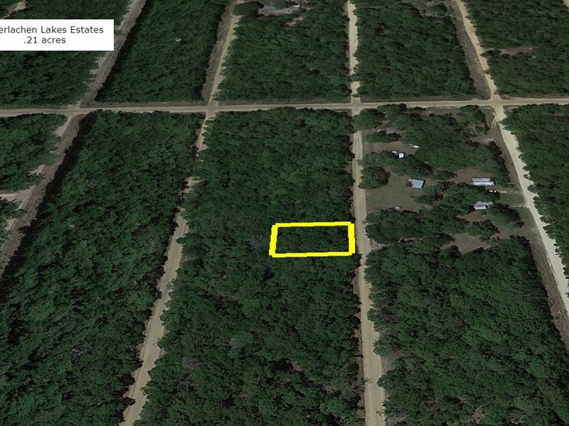 .21 Acre Minutes to Lake Grandin : Interlachen : Putnam County : Florida