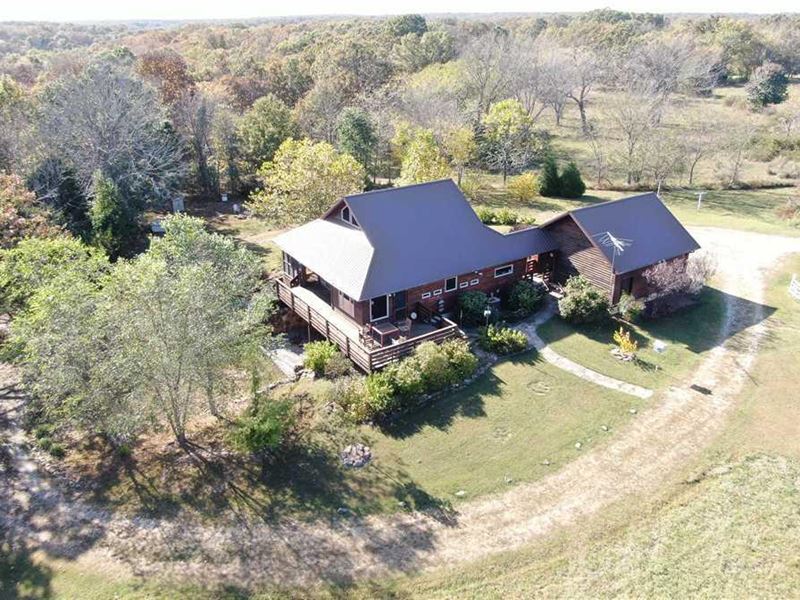 13 Acres, Cabin and 2nd Home : Osceola : Saint Clair County : Missouri