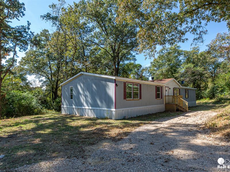 Mobile Home on 2 Acres in Hatfield : Hatfield : Polk County : Arkansas