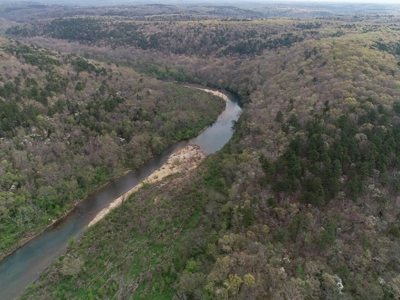 One-Of-A Kind Land-Only Property : Dora : Ozark County : Missouri