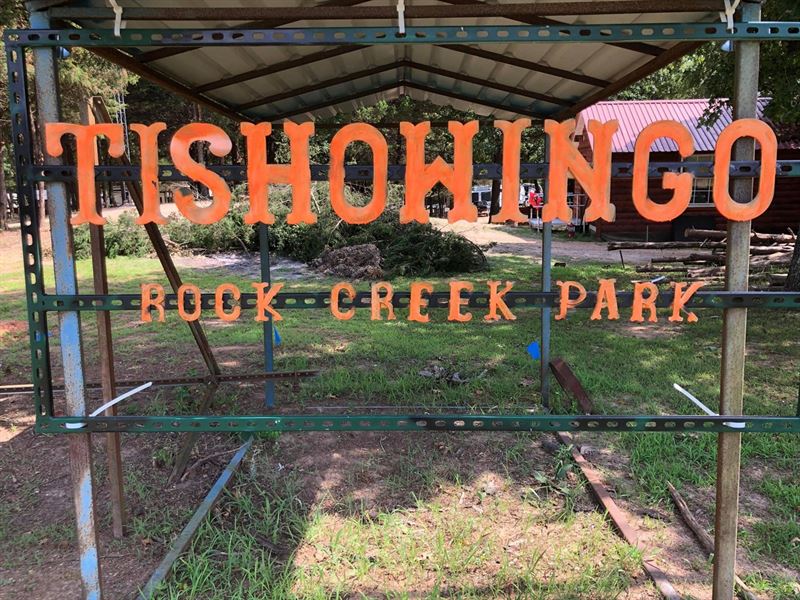 Turnkey RV Park & Campground Land for Sale in Tishomingo, Johnston