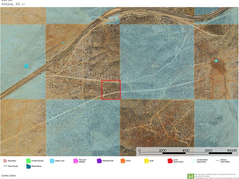 Hunting-Recreational-Rural Land-Off : Seligman : Yavapai County : Arizona