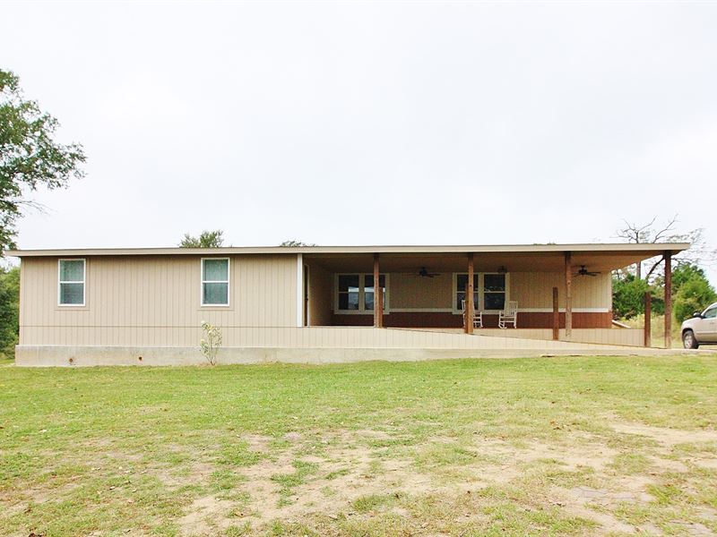 Two Homes Acreage Leon County, TX : Jewett : Leon County : Texas