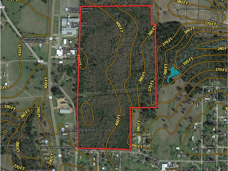 East Texas Land for Sale : Linden : Camp County : Texas