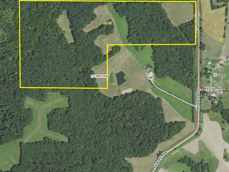 60 Acres of Prime Van Buren County : Birmingham : Van Buren County : Iowa
