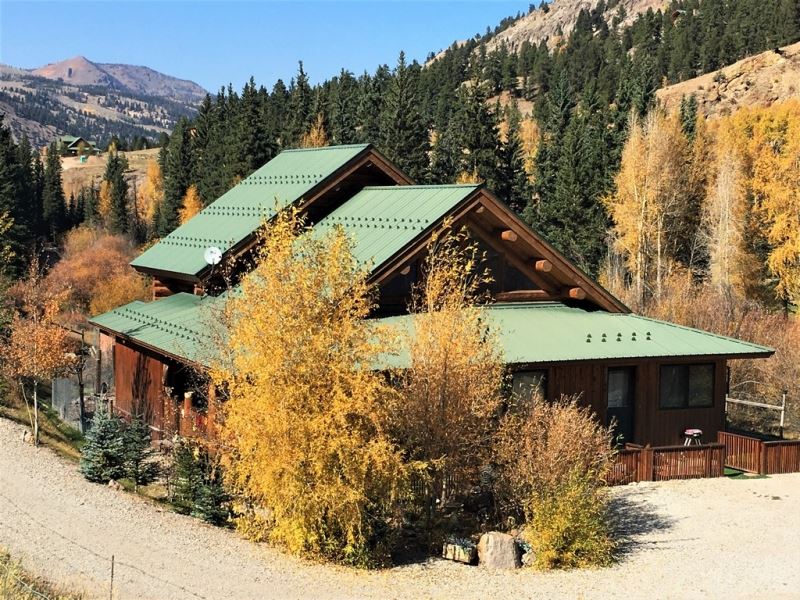 Picturesque Riverfront Cabin Land for Sale in Lake City, Hinsdale