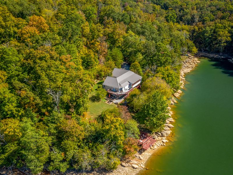 Cherokee Lakefront Home Land for Sale in Talbott, Hamblen County