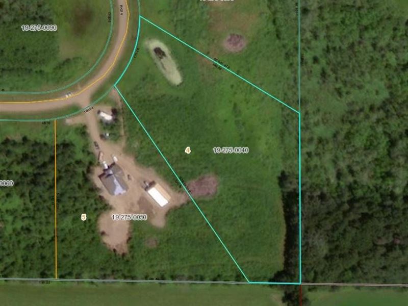 3.55 Acre Great Building Site : Foreston : Mille Lacs County : Minnesota