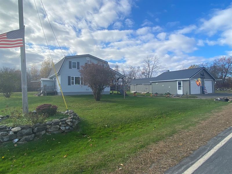 Two Homes For Sale in Maine Land for Sale in Kingman, Penobscot