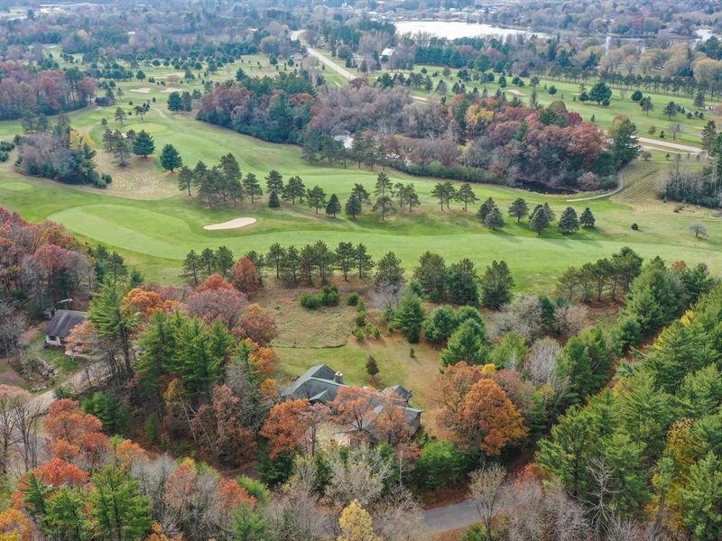 Golf Course Home in Iola, WI : Iola : Waupaca County : Wisconsin