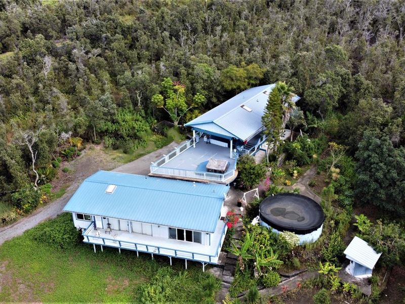 House, Ohana, Big Island Hawaii B&B : Hawaiian Ocean View : Hawaii County : Hawaii