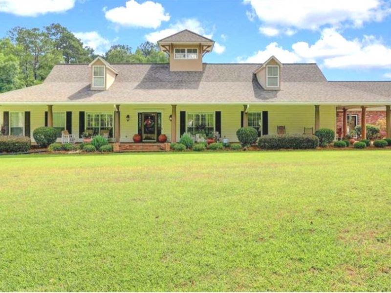 30 Acres with A Home in Simpson Cou : Braxton : Simpson County : Mississippi