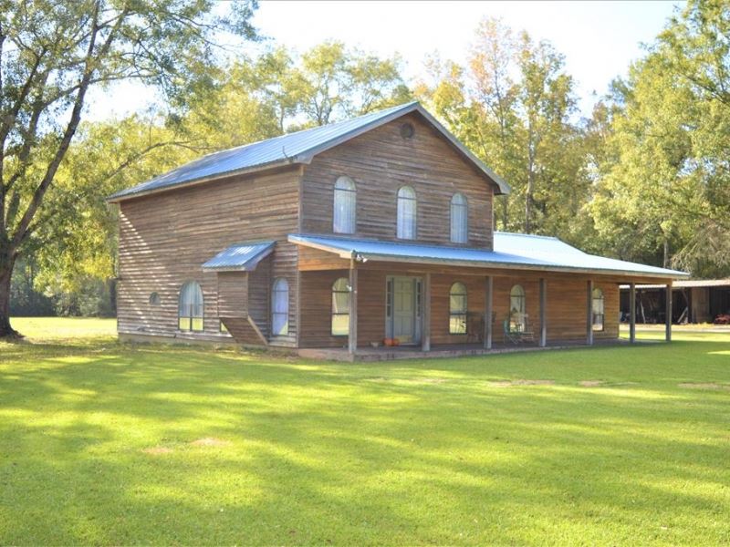 Rustic Style Home for Sale in North : Summit : Pike County : Mississippi