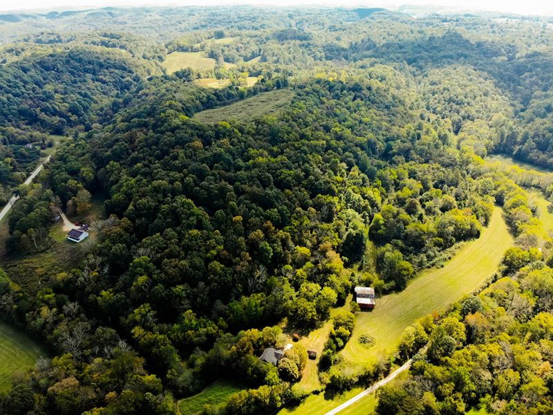 Historic Country Home 93 Acres Land for Sale in Culleoka, Maury